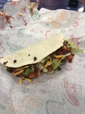 Soft shell taco  at Encounters in Divernon