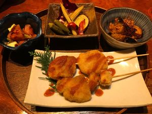 Calorie-free but delicious healthy food Reservation required at Izakaya.Gonta in Himeji