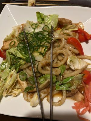 Vnoodles at Izakaya.Gonta in Himeji