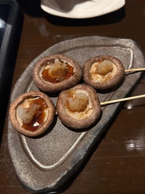 Mushrooms  at Izakaya.Gonta in Himeji