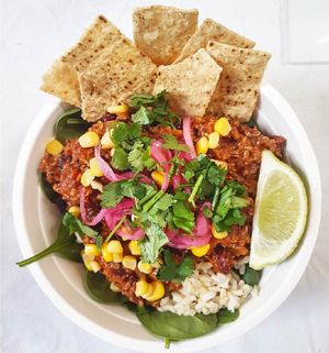 Tulum Bowl at bliss bowls in Dee Why