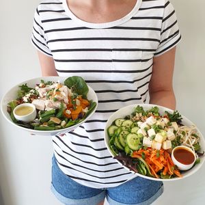 Seoul Bowl with tofu - spicy number at bliss bowls in Dee Why