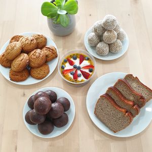 Homemade sweet treats and snacks at bliss bowls in Dee Why
