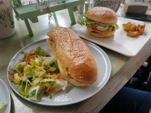 Philly cheese stake at Terradan Pub in Ankara