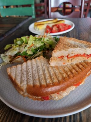 Sandwich with tempeh #Veganuary at Terradan Pub in Ankara