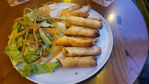 Fried cheese burek at Terradan Pub in Ankara
