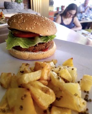 Terra Burger at Terradan Pub in Ankara