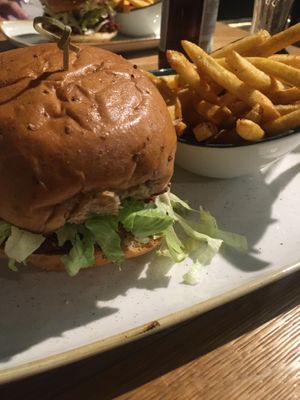 Vegan cheeseburger at Le Burger in Wiener Neustadt
