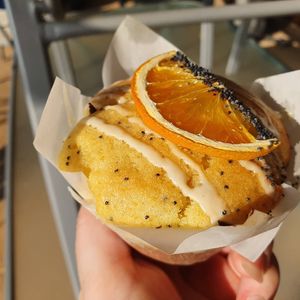 Muffin at Revival Cafe in Blakeview