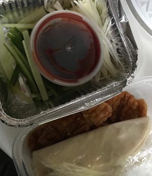 Vegan Crispy Aromatic Duck   at Mr Wang's Restaurant in Wigan