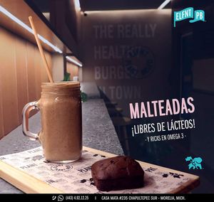 Sweet treats at Elefante Plant Based in Morelia