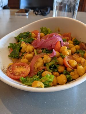 Chickpea Scramble at Anything But Beer in Syracuse