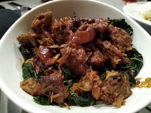 BBQ Jackfruit (vegan on menu) at Anything But Beer in Syracuse