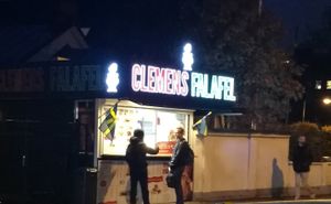 . at Clemens Falafel in Lund
