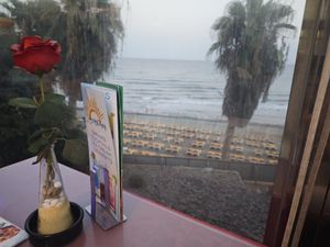 The view at Sunset Bay in Gran Canaria