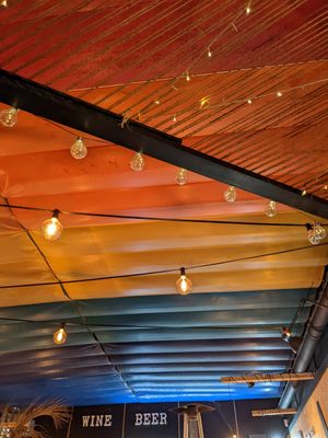 Great ceiling! at Good Vibes in Gran Canaria