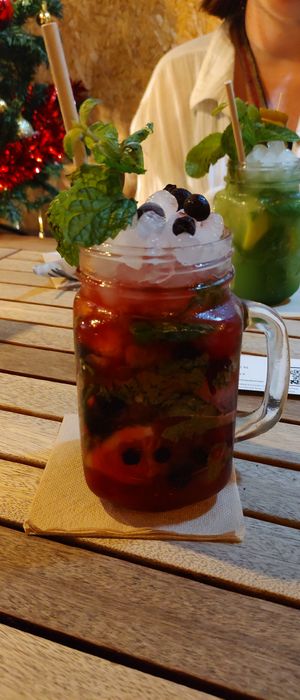 Tutti Frutti lemonade at Good Vibes in Gran Canaria