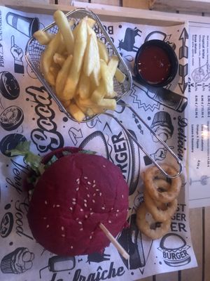 Vegan “old school"  at Good Vibes in Gran Canaria