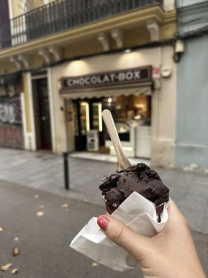 Dark chocolate   at Chocolat-Box - Jaume I in Barcelona