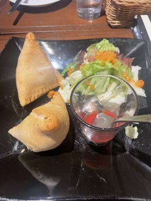 Samosas   at Ponte Rosso in Nara