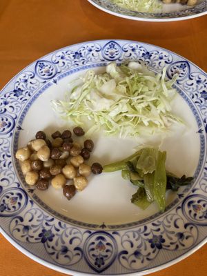 Appetiser with curry set   at Ponte Rosso in Nara