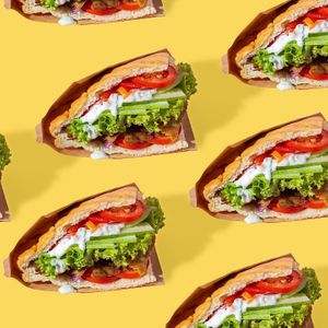 Very delicious vegan Chicken Doner Kebab 🤤🤤🤤🤤❤️ at Kiez - Vegan Butcher Cafe & Bistro in Hanoi