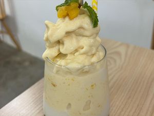 Mango Lassi  at Kiez - Vegan Butcher Cafe & Bistro in Hanoi