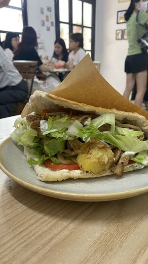 Doner kebab  at Kiez - Vegan Butcher Cafe & Bistro in Hanoi