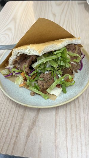 Veggie Döner - the best 😍  at Kiez - Vegan Butcher Cafe & Bistro in Hanoi