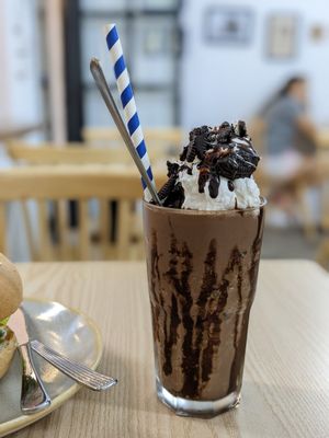 Oreo mocha at Kiez - Vegan Butcher Cafe & Bistro in Hanoi