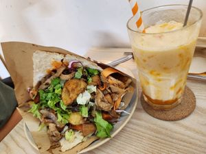 Chikn kebab at Kiez - Vegan Butcher Cafe & Bistro in Hanoi