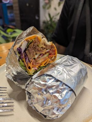 Yufka Döner at Kiez - Vegan Butcher Cafe & Bistro in Hanoi