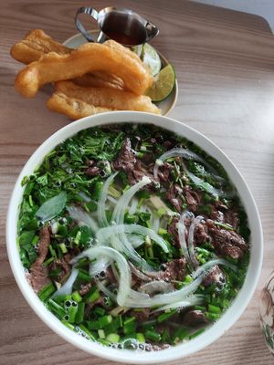 Pho 🥇🏆🎖️ at Kiez - Vegan Butcher Cafe & Bistro in Hanoi