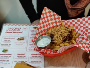 Loaded fries at Kiez - Vegan Butcher Cafe & Bistro in Hanoi