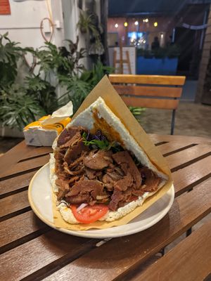 Kebab, 85 000 VND / 3.15 EUR at Kiez - Vegan Butcher Cafe & Bistro in Hanoi
