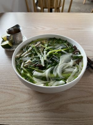 Vegan Pho  at Kiez - Vegan Butcher Cafe & Bistro in Hanoi