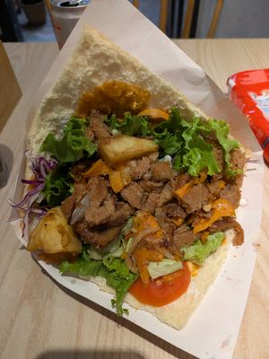 Veggie Doner at Kiez - Vegan Butcher Cafe & Bistro in Hanoi