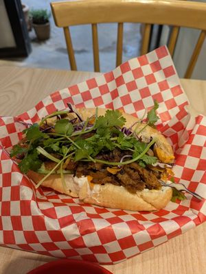 Banh Mi Kebab at Kiez - Vegan Butcher Cafe & Bistro in Hanoi