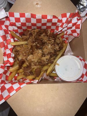 Kebab fries wowowoowoo  at Kiez - Vegan Butcher Cafe & Bistro in Hanoi