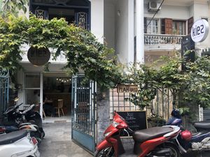 Outside from street at Kiez - Vegan Butcher Cafe & Bistro in Hanoi