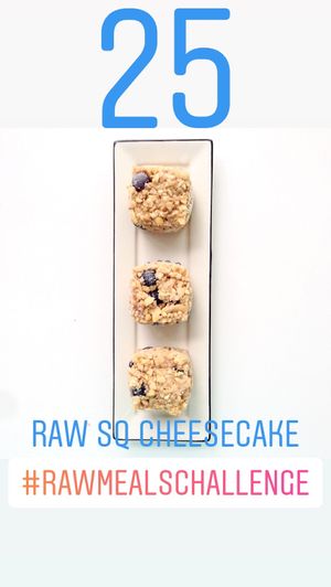 Raw square cheesecake from my Raw Meal challenge @myveganyummymuffins at My Vegan Yummy Muffins - Workshops in North London