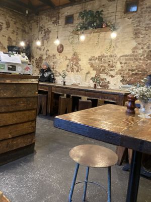 Indoors  at Monk Bodhi Dharma in Balaclava