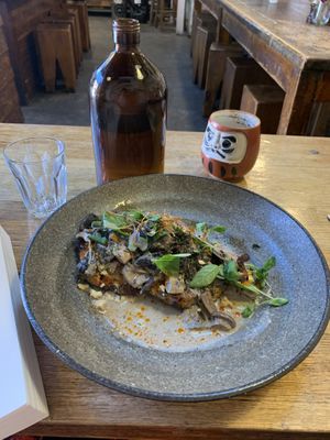 Umami mushrooms   at Monk Bodhi Dharma in Balaclava