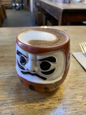Chaï latte with oat milk   at Monk Bodhi Dharma in Balaclava
