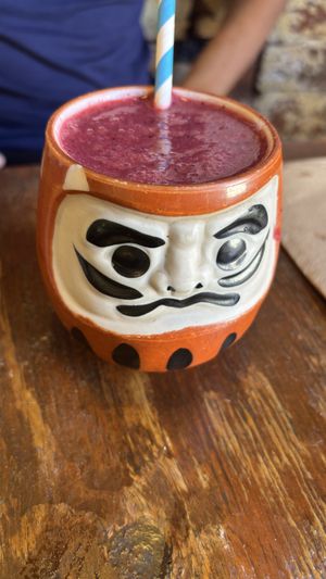 Mixed berry smoothiee  at Monk Bodhi Dharma in Balaclava