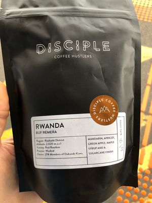 Roasts coffee in-house. at Monk Bodhi Dharma in Balaclava