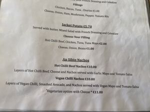 Vegan chilli nachos.  at An Sibin in Orihuela