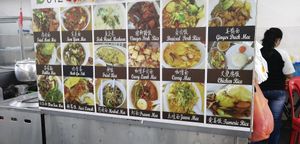 Stall at Sky Kitchen in Kuala Lumpur