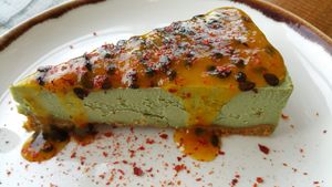 Desert that tingles the taste buds at Honest Greens in Lisbon