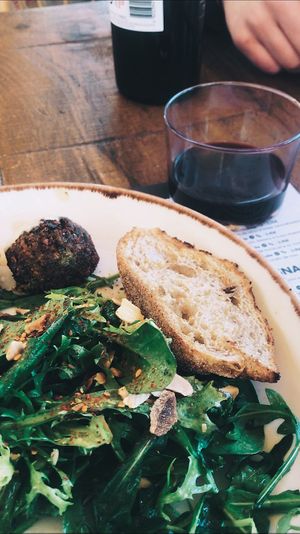 falafel  at Honest Greens in Lisbon